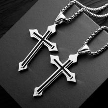 Afbeelding in Gallery-weergave laden, Believer Vintage Kruis Hanger Ketting
