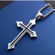 Afbeelding in Gallery-weergave laden, Believer Vintage Kruis Hanger Ketting
