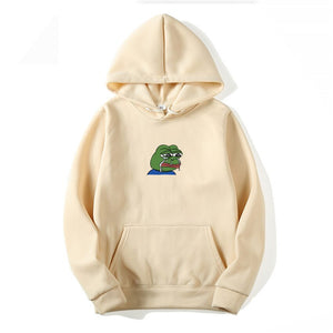 Heren pepe frog hoodie
