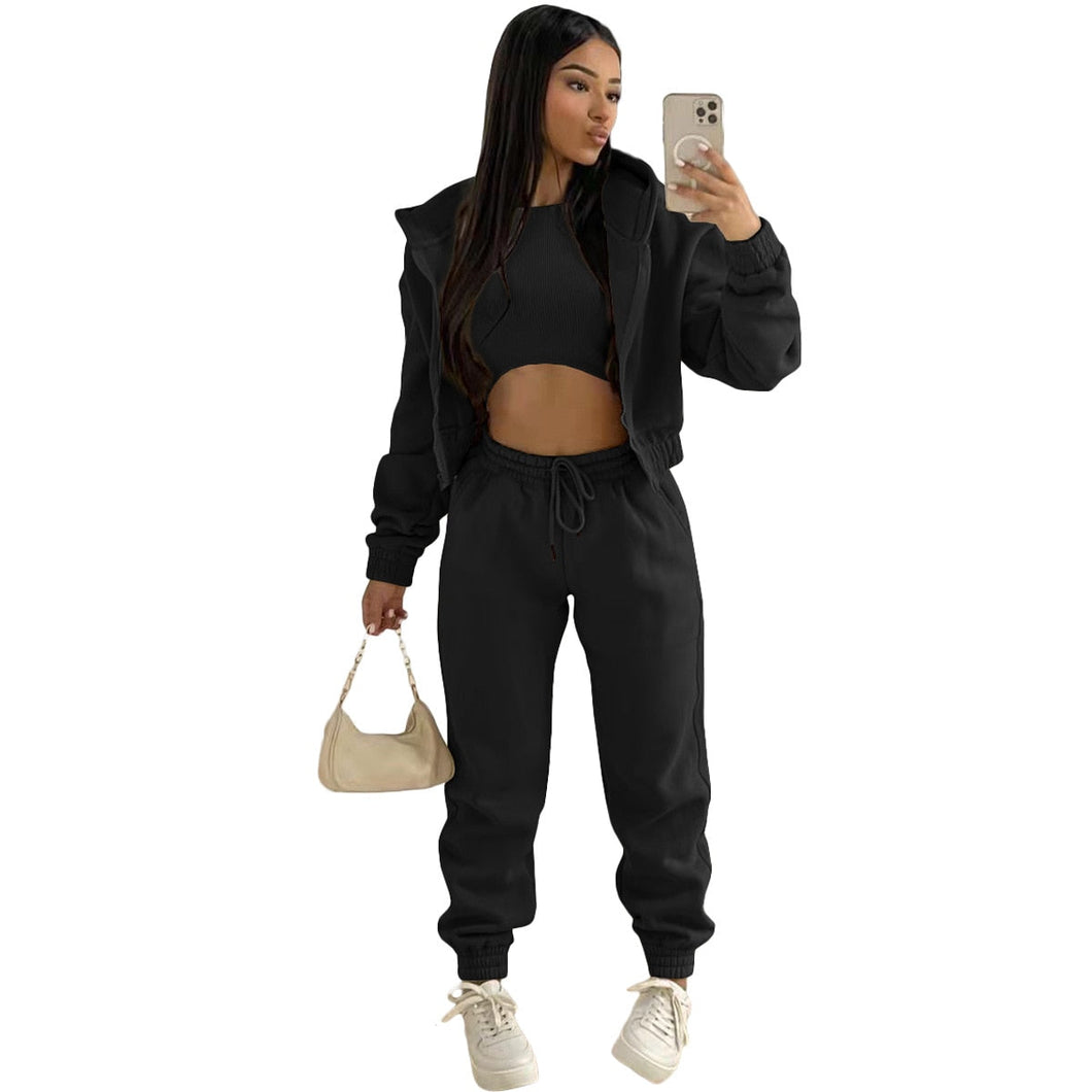 Dresowy set Zipper