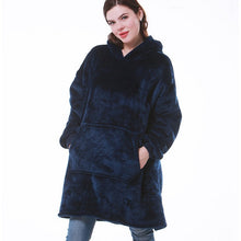 Afbeelding in Gallery-weergave laden, Bluza-Koc z kapturem Oversized
