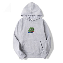 Afbeelding in Gallery-weergave laden, Bluza męska z kapturem żaba pepe
