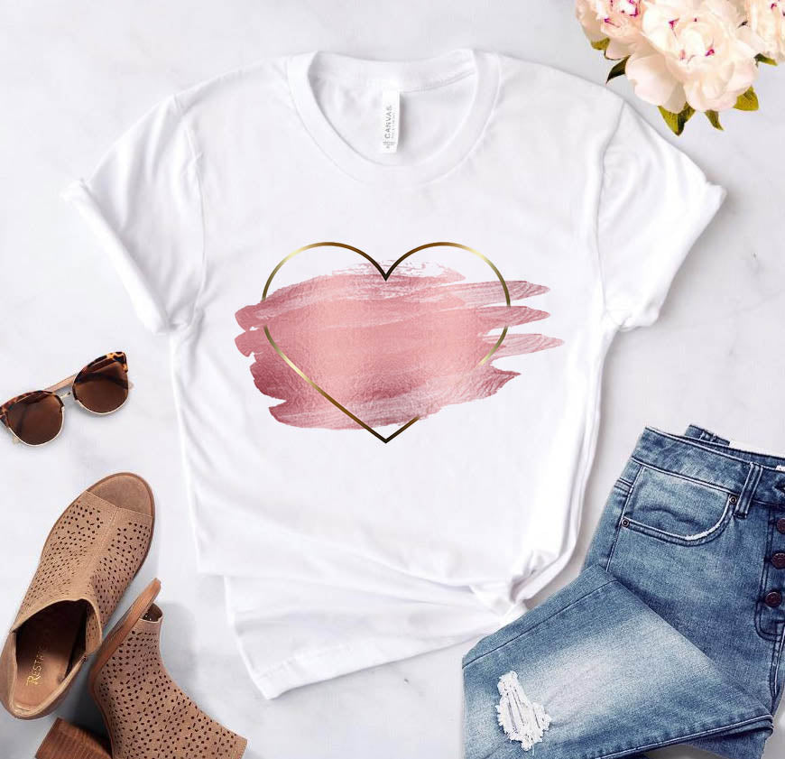 Damska koszulka Heart