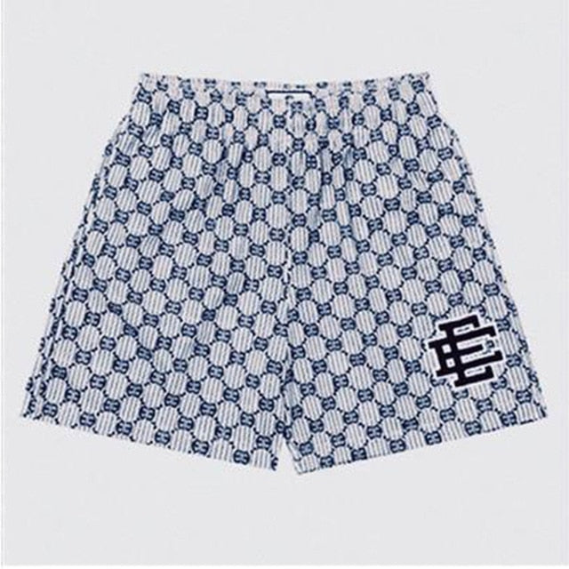 Korte broek met slangenmotief