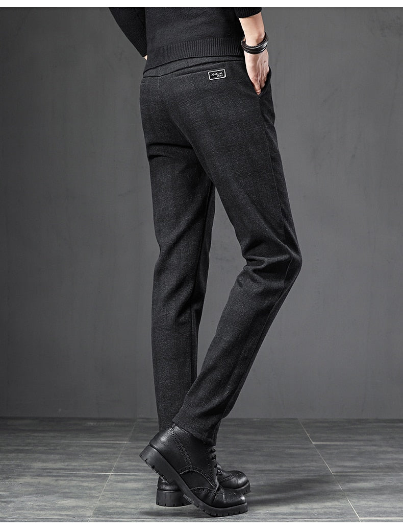 Eleganckie spodnie Plaid