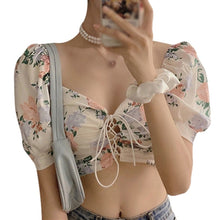 Afbeelding in Gallery-weergave laden, Zomershirt met stropdassen Zwaartekracht
