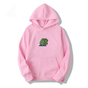 Heren pepe frog hoodie