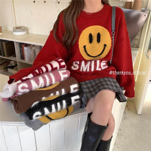 Afbeelding in Gallery-weergave laden, Damski sweter Smile
