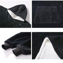 Afbeelding in Gallery-weergave laden, Bluza-Koc z kapturem Oversized

