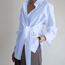 Afbeelding in Gallery-weergave laden, Elegant overhemd met stropdas Straiss
