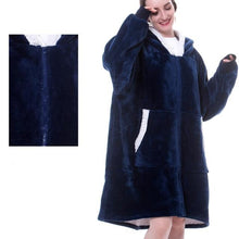 Afbeelding in Gallery-weergave laden, Bluza-Koc z kapturem Oversized
