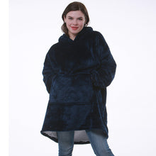 Afbeelding in Gallery-weergave laden, Bluza-Koc z kapturem Oversized
