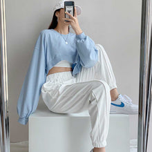 Afbeelding in Gallery-weergave laden, Luźna bluza cropped Anyx
