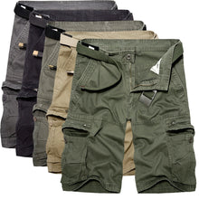 Afbeelding in Gallery-weergave laden, Legershorts met zakken

