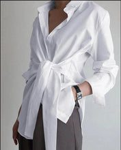 Afbeelding in Gallery-weergave laden, Elegant overhemd met stropdas Straiss
