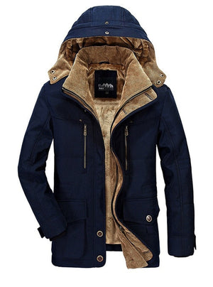 Isolerende winter fleece jas voor heren