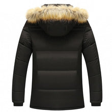 Afbeelding in Gallery-weergave laden, Geïsoleerde winterjas voor heren met imitatiebont Foxy
