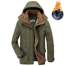Afbeelding in Gallery-weergave laden, Isolerende winter fleece jas voor heren
