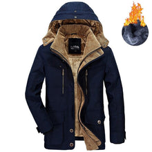 Afbeelding in Gallery-weergave laden, Isolerende winter fleece jas voor heren
