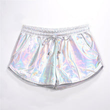 Afbeelding in Gallery-weergave laden, Bubblegum holografische shorts
