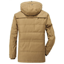 Afbeelding in Gallery-weergave laden, Isolerende winter fleece jas voor heren
