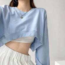 Afbeelding in Gallery-weergave laden, Luźna bluza cropped Anyx
