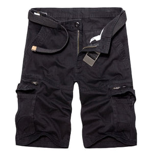 Legershorts met zakken