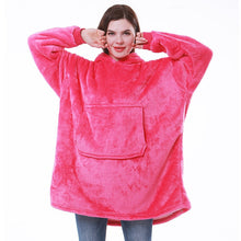 Afbeelding in Gallery-weergave laden, Bluza-Koc z kapturem Oversized
