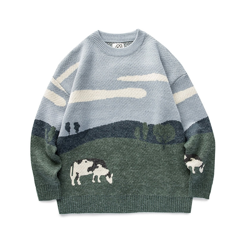Sweter męski Cow