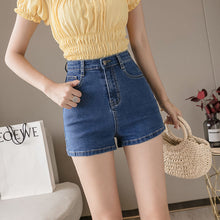Afbeelding in Gallery-weergave laden, Joji gladde denim shorts
