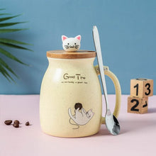 Afbeelding in Gallery-weergave laden, Duży kubek ceramiczny KittyKat
