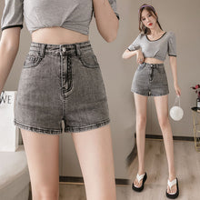 Afbeelding in Gallery-weergave laden, Joji gladde denim shorts

