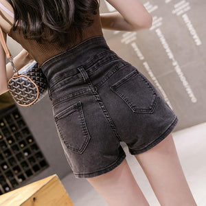 Party short met hoge taille