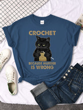Afbeelding in Gallery-weergave laden, Damska koszulka Crochet
