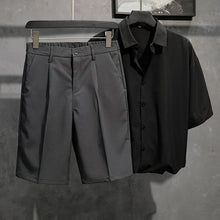 Afbeelding in Gallery-weergave laden, Formele gladde Comfort shorts

