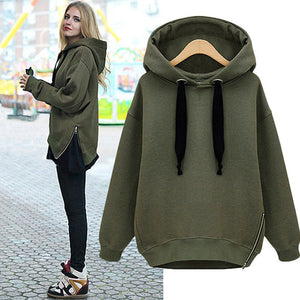 Bluza rozpinana po bokach Grassy