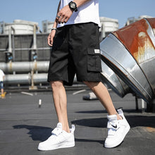 Afbeelding in Gallery-weergave laden, Streetwear shorts met zakken
