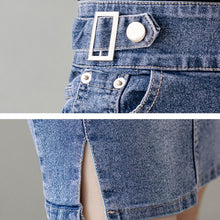 Afbeelding in Gallery-weergave laden, Timbaland knielange denim rok
