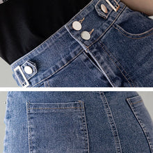 Afbeelding in Gallery-weergave laden, Timbaland knielange denim rok

