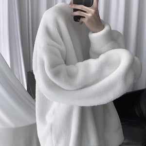 Polarowa bluza oversized