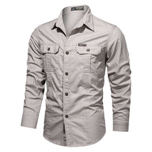 Afbeelding in Gallery-weergave laden, Sportief shirt met lange mouwen en zakken Bermunt
