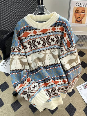 Sweter w renifery Dominquez