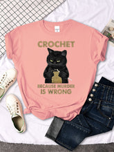Afbeelding in Gallery-weergave laden, Damska koszulka Crochet
