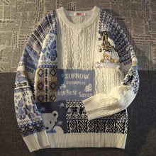 Afbeelding in Gallery-weergave laden, Sweter we wzór Decir
