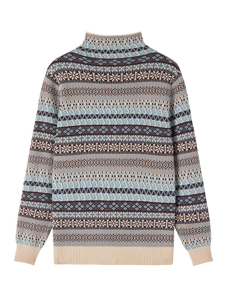 Sweter we świąteczny wzór Adir