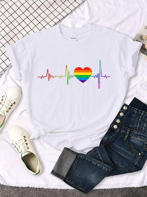 Damska koszulka Rainbow