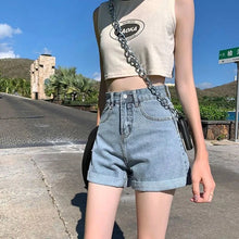 Afbeelding in Gallery-weergave laden, High-waisted shorts Eindelijk
