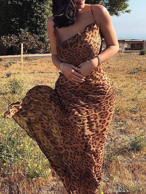 Luipaardprint jurk , "Cesar"