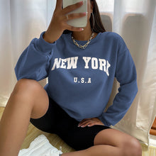 Afbeelding in Gallery-weergave laden, Bluza z napisem New York
