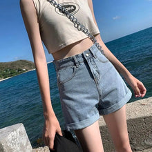 Afbeelding in Gallery-weergave laden, High-waisted shorts Eindelijk
